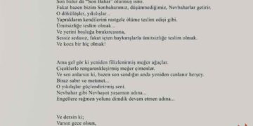 BAHAR DA SON BULURMUŞ MEĞER!