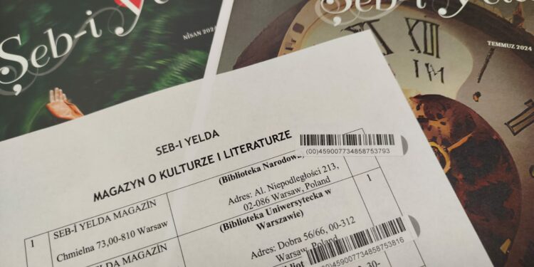 Şeb-i Yelda Dergisi Artık Polonya’nın En Önemli Kütüphanelerinde!