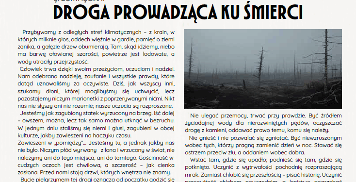 DROGA PROWADZĄCA KU ŚMIERCI