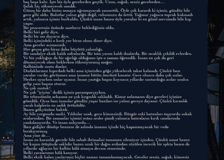 EY GECEM, GEL SABAH OL FUAT ÇOMAKLI
